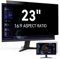 Protescreen 23 Pulgadas Filtro de Privacidad,Película Desmontable Protector de Pantalla,Anti-Luz Azul Antiespía Revestimiento Anti-Reflectante Película para PC&Monitor 23 16:9 Widescreen Computer