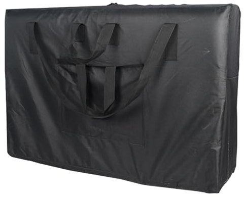 LearnLyrics Lettino porta massaggi – Borsa da massaggio imbottita, custodia regolabile | Borsa a tracolla imbottita per massaggi con tracolla, borsa da massaggio con cerniera, borsa protettiva da