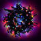 EcoNour Christmas Tree Cluster Lights - 720 LED - Multi-Color - 6 Hours Timer, 8 Lighting Modes, Plug-in, Waterproof for Indoor & Outdoor Use - 7.2m Lit Length