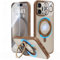 JUESHITUO for iPhone 16 Pro Max Case: 360° Spin Magnetic Stand, Full Camera Protection, Fit for MagSafe, Military Grade Shockproof Protective Phone Cover with Kickstand Ring Holder, Brown