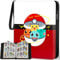 Card Binder for Kids,Trading card binder 9 Pocket 50 Pages 900 Cards Capacity,Portable Waterproof PU Card Binder Folder,Collectible Card Album This is the perfect for boys and girls (R900)