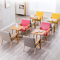 Mid Century Moderner Holz-Ledersessel für Wohnzimmer, stilvoll, bequem, Lounge, Lesesessel