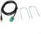 Bebykilemi Adaptateur auxiliaire pour Clio Lagunar 2005 2011 pour lecteurs MP3 utilisant une prise jack de 3 5 mm