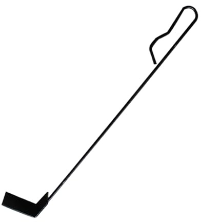 Chimney Rake - Stainless Steel Ash Cleaner Long Handle Heat Resistant Charcoal BBQ Tool | BBQ Fireplace Kettle Pizza Oven Wood Stove Cam Fire
