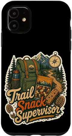 Hülle für iPhone 11 Trail Snack Supervisor Wandern Backpacker Outdoor
