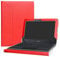 Alapmk Diseñado Especialmente La Funda Protectora de Cuero de PU para 11.6 Acer Chromebook 11 C732 C732T C730E Series Ordenador portátil,Rojo