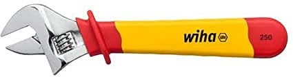 Wiha Llave de una boca con rodillo y cremallera electric ajustable de manera variable de 0-30 mm (43061)