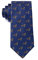 Herren-Krawatte Weenie Dackel Hot Wiener Hund, Größe XL, extra lang, Marineblau, Einheitsgröße