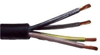 15M - Rubber Cable 2.5MM 4 CORE H07RN-F HO7RNF Tough Heavy Duty Cable