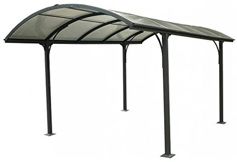 Habrita carport 14,62m² anthrazitgrau car3048alrpin