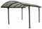 Habrita Carport 14.62m² gris anthracite car3048alrpin