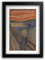 HWC Trading A3 FR Der Schrei durch Edvard Munch Dieses berühmte Galerie Kunstwerk Malerei macht ein ausgezeichnetes Geschenk oder dekoratives Stück für jedes Haus - A3 Eingerahmt