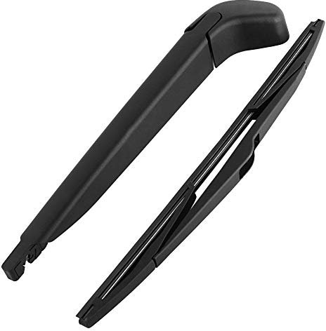 Qiilu Car Auto Rear Windscreen Windshield Wiper Arm and Blade for MK2 2004-2013.-for rear window wiper arm for for ford for Focus for for ford for Focus 2009 rear wiper arm rear wiper arm blade