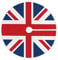 ALAZA Bright Color Union Jack Christmas Tree Skirt Decoration for Merry Christmas Party Decorations Holiday Xmas 47.2 Inches