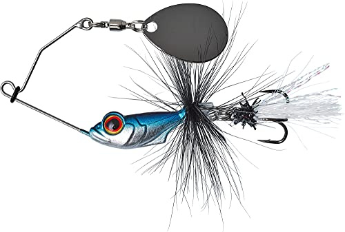Gunki 5,6g Alvin Fly Spinnerbait, Gunki Farben:Blue Alive