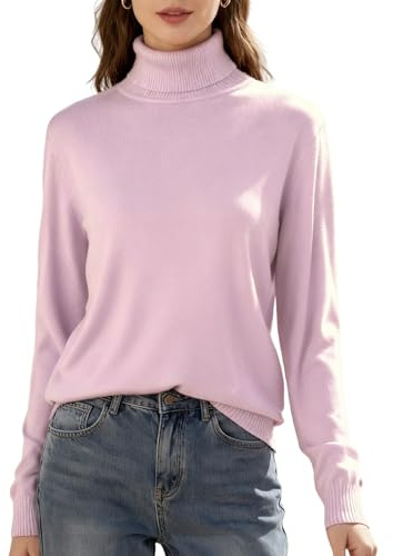 SANGTREE Weicher Rollkragenpullover für Damen