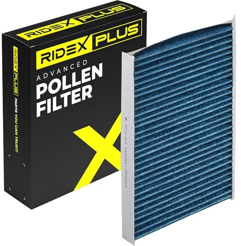 RIDEX PLUS 424I0510P Innenraumfilter Pollenfilter Aktivkohlefilter Höhe: 35 Breite: 263 Länge: 173 Kompatibel mit RENAULT Megane 3 Grandtour KZ0/1 Megane 3 Schrägheck BZ0/1 Megane 3 Coupe DZ0/1