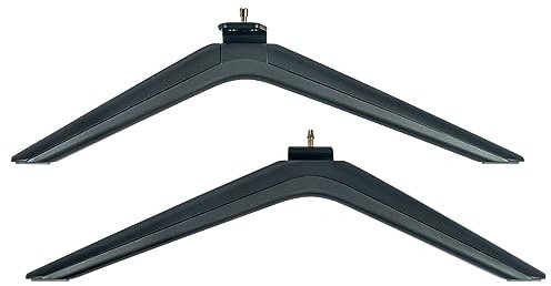 VINABTY Pied de base pour TV, pieds de support TV, pieds de support de rechange pour TV HISENSE 75A6H 70A6G 70A7100F avec vis