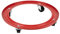 Cofan Soporte metálico con 4 ruedas para Bombona de Butano | Resistente hasta 50 kg | Porta bombonas en color rojo | Venta Unitaria