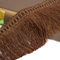 Whakano 5 Meter 10cm Fransenborte Fransen Spitzenband,Fransenband Stoffbordüre,Meterware,Dekoband Zierband Dekoborte,für DIY Nähen Basteln,Kostüme,Kleidung,Vorhänge,Sofa,Handwerk Dekoration,Kaffee