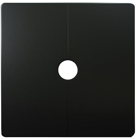 Wand-Spalt-Flansch Quadratisches Wappenschild Wasserrohr-Wandabdeckungen Reserviertes Bohrloch-Panel Dekor für Drähte Wasserhähne Rohre Wand-Spalt-Flansch Rohrabdeckung