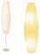 HonoDing Lampadaires papier Diploma - Lampes en papier - Lampes de sol en papier de riz - Lampadaire papier pour le salon s'adapte à la décoration moderne de la pièce - 59 pouces de hauteur (1PC)