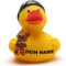 DUCKSHOP Badeenten - personalisierbar (Schlafmützen Ente)