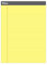 C-Line Rechtsblock, breit liniert, 50 Blatt, gelb (25106)