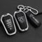 WQIUTT Voiture Coque clé pour Peugeot 208 308 408 508 2008 4008 5008 GT GTLine RCZ Rifter,Protection Boitier Cadre Clés Protege Télécommande Résistance Saleté Résistance l'usure Accessoires,A