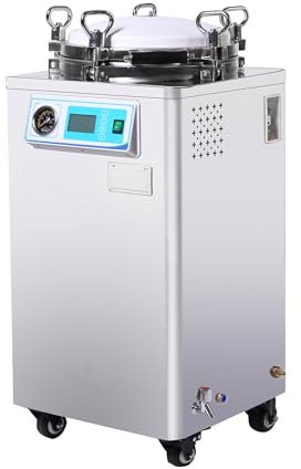 Huanyu 35L Autoklav Sterilisator Große Kapazität Vertikale Autoklave mit LCD-Bildschirm Automatische Autoklave Dampf Sterilisator für Labor und Universität