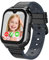 Montre Connectée Enfant 4G pour Fille Garçon Montre Intelligente avec GPS WiFi Appel Vidéo Chat Familial SOS Caméra Étanche Mode Classe, Smartwatch Téléphone Enfants Cadeau pour 4-12 Ans (Noir)