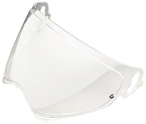 UYTKTN Visiera per Casco per ARAI Tour Cross 5, Lenti per Caschi da Moto, Durevole e Resistente ai Graffi Parti di Ricambio per Visiera Colorata del Casco,E Transparent