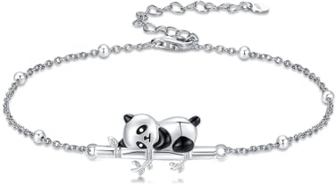 Dorunmo Tierarmband 925er Sterlingsilber Opal Armband Schmuckgeschenke für Frauen