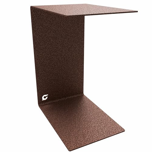 tuning-art Berlin Beistelltisch Metall | hochwertig pulverbeschichtet | Couchtisch Wohnzimmertisch Laptoptisch Sofatablett | Innen und Außen einsetzbar