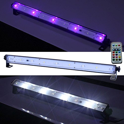 E-Lektron LUS-1 LED UV-Bar Strobe-Leiste Blacklight-Leiste Stroboskop Disco Licht-Effekt Schwarzlicht Bühnenlicht