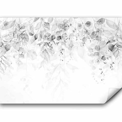 murando - Fototapete Vlies Blätter, 300x210 cm, Schlafzimmer, Wohnzimmer | Full HD Druck, 3D-Effekt, lichtbeständige Farben, ideal fürs Wohn- oder Schlafzimmer, schnelle Montage, lichtbeständig, edel