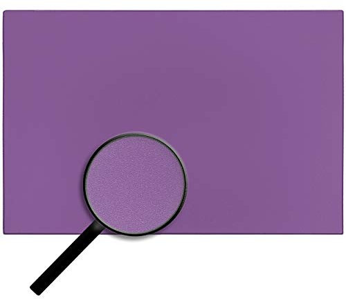 alles-meine.de GmbH Schreibtischunterlage - Größe & Modell & Farbwahl - 53 cm * 40 cm - Unterlage - Leder Effekt - lila/violett - abwischbar - rutschfest - Schreibunterlage - T..