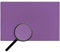 alles-meine.de GmbH Schreibtischunterlage - Größe & Modell & Farbwahl - 53 cm * 40 cm - Unterlage - Leder Effekt - lila/violett - abwischbar - rutschfest - Schreibunterlage - T..