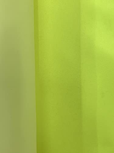 EU Fabrics 4oz Waterproof Fabric - 150cm Wide, 100% Polyester, PU Waterproof Treatment - Outdoor Covers Replacement - Ideal for Bags, Pet Bedding, Picnic Cloth - Fabrics Material per Metre (Yellow)