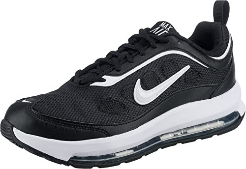 Nike Herren Air Max Sneaker, Black/White-Black-Bright Crims, 42.5 EU