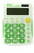 Calculator - Taschenrechner, grüne Farbe, große Zahlen, gut sichtbare Zahlen, geeignet für Büros, Haushalte, Geschäfte, 150x110 mm