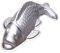 DOITOOL Fischförmige Reiskuchenform Fisch 3D-Form dekorative Schokolade Backform Kuchen Schokolade Form Gelee DIY Form Küchenbedarf