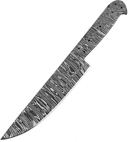 Damast Klinge Handgeschmiedete Damast Rohling Damascus blank blade 6071EA