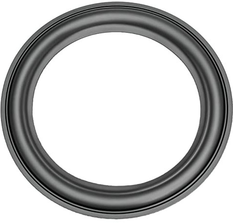 Recambo 6,1 Zoll / 155mm Gummi Lautsprecher Sicken Surround Ringe - Woofer Ersatzteile Set für Lautsprecherreparatur | 2 Stück