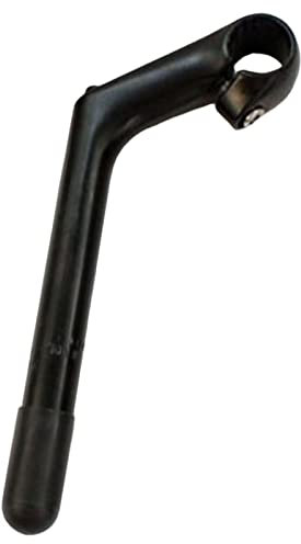 Leeadwaey Lenkervorbau, 22,2 mm, Rahmen, Schwanenhals, Vorbau für Komfort-Fahrräder, Schwarz