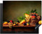 KitchenYeah© Herdabdeckplatte Einteilig Herdabdeckung Abdeckplatte für Ceranfeld Abdeckung Induktionskochfeld Aufrollbare Matte Trauben - Rustikal - Korb - Obst - Farbe - 65x52 cm
