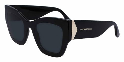 Victoria Beckham Unisex VB652S Sunglasses, 001 Black, 51