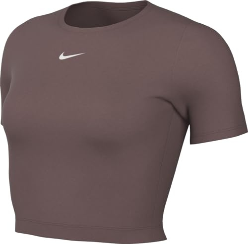 Nike Damen W NSW Essntl SLM CRP, Smokey Mauve/White, FB2873-208, M