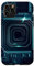 Coque pour iPhone 11 Pro Carte mère circuit microchip fond noir informatique
