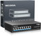 NICGIGA Switch Poe Gigabit a 8 Porte Non gestito, 8 Porte Poe+ a 120 W, 802.3af/at, Switch di Rete Power Over Ethernet a 8 Porte e 1000 Mps, Senza Ventola.